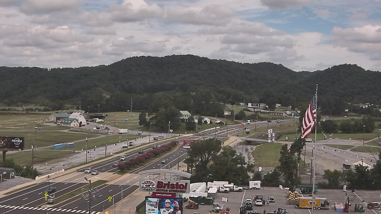 Thumbnail for current weather camera view from Bristol Motor Speedway in Bristol, Tennessee