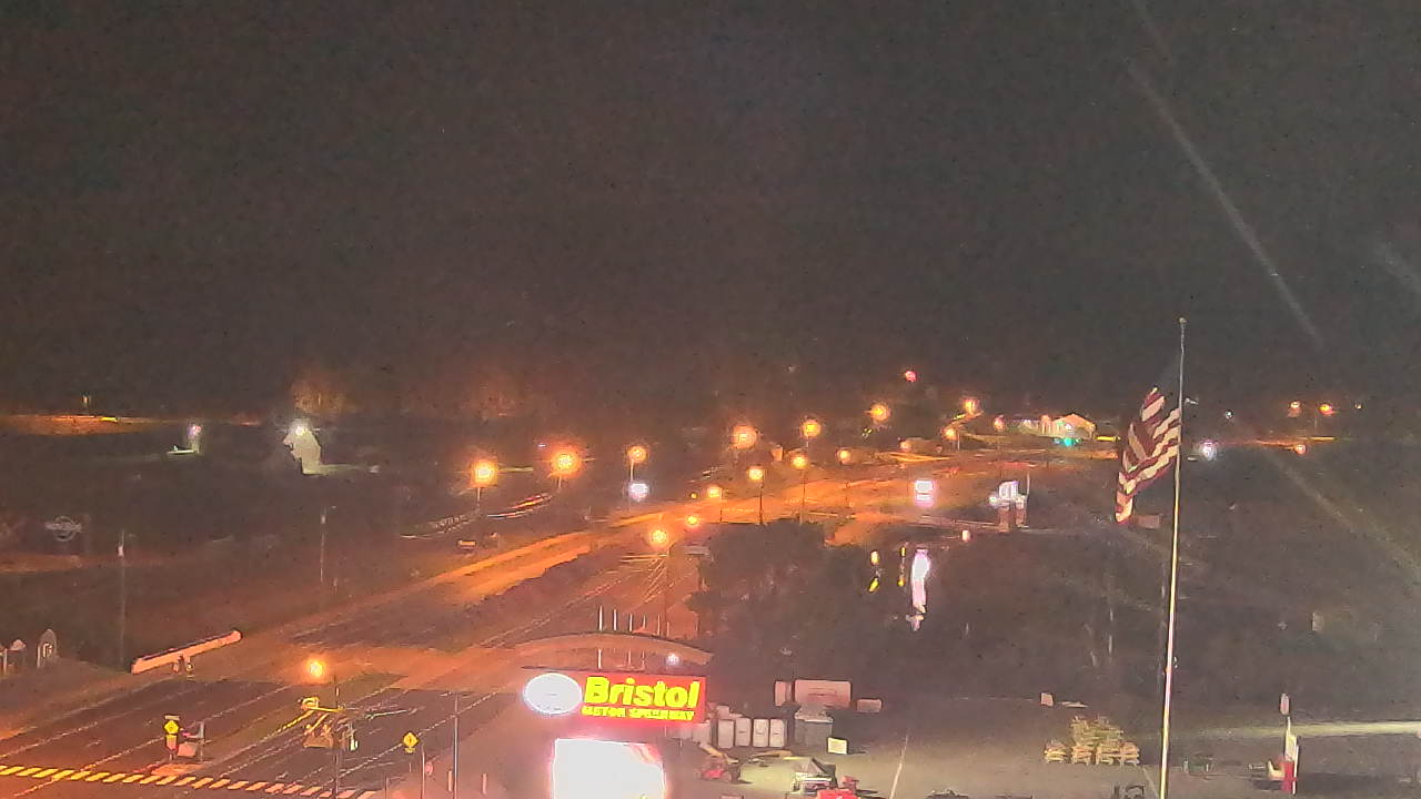 Thumbnail for current weather camera view from Bristol Motor Speedway in Bristol, Tennessee