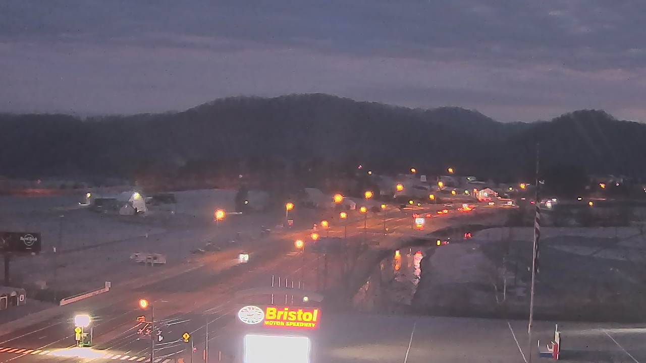 Thumbnail for current weather camera view from Bristol Motor Speedway in Bristol, Tennessee