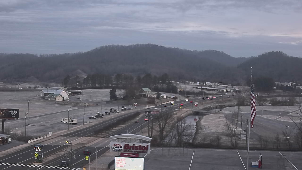 Thumbnail for current weather camera view from Bristol Motor Speedway in Bristol, Tennessee