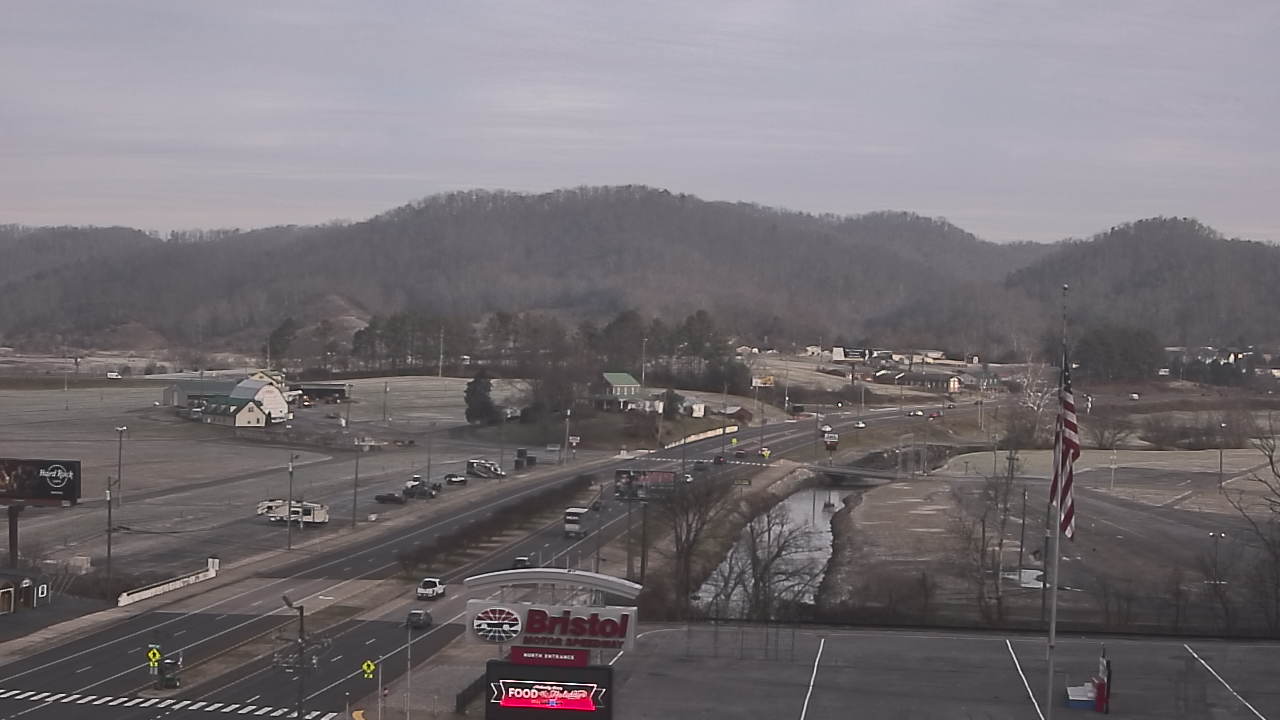 Thumbnail for current weather camera view from Bristol Motor Speedway in Bristol, Tennessee