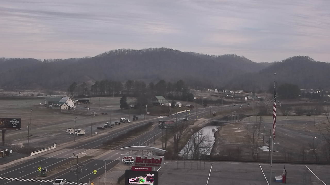 Thumbnail for current weather camera view from Bristol Motor Speedway in Bristol, Tennessee