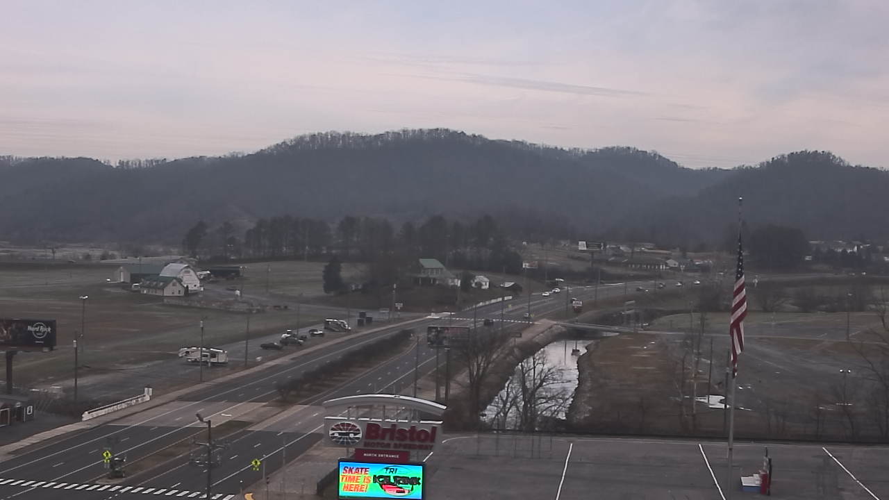 Thumbnail for current weather camera view from Bristol Motor Speedway in Bristol, Tennessee