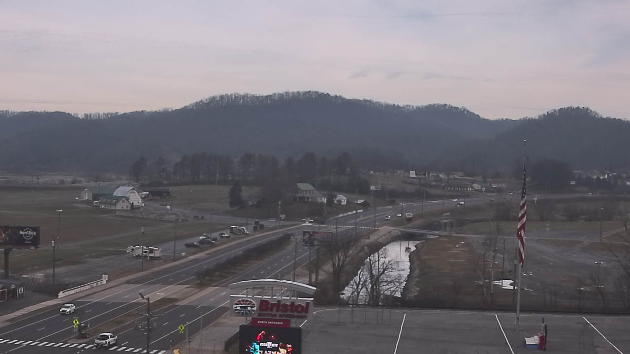 Thumbnail for current weather camera view from Bristol Motor Speedway in Bristol, Tennessee