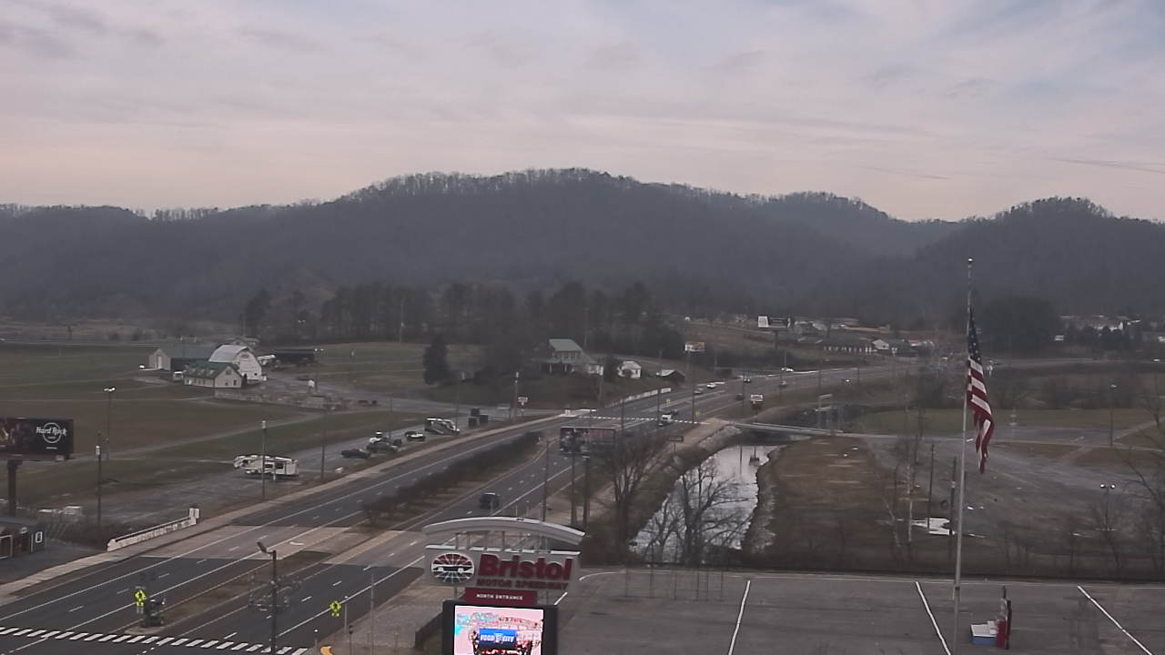 Thumbnail for current weather camera view from Bristol Motor Speedway in Bristol, Tennessee