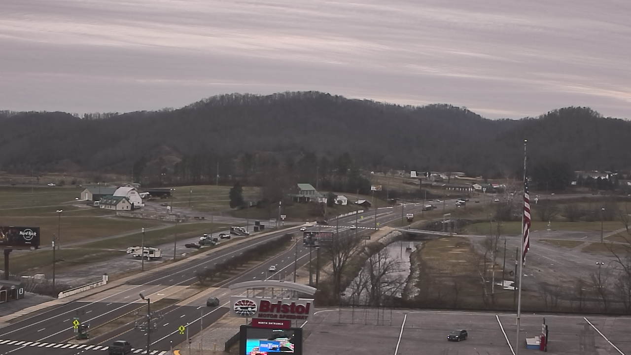 Thumbnail for current weather camera view from Bristol Motor Speedway in Bristol, Tennessee