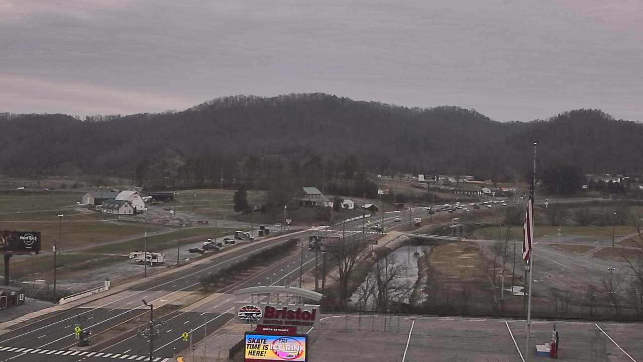 Thumbnail for current weather camera view from Bristol Motor Speedway in Bristol, Tennessee