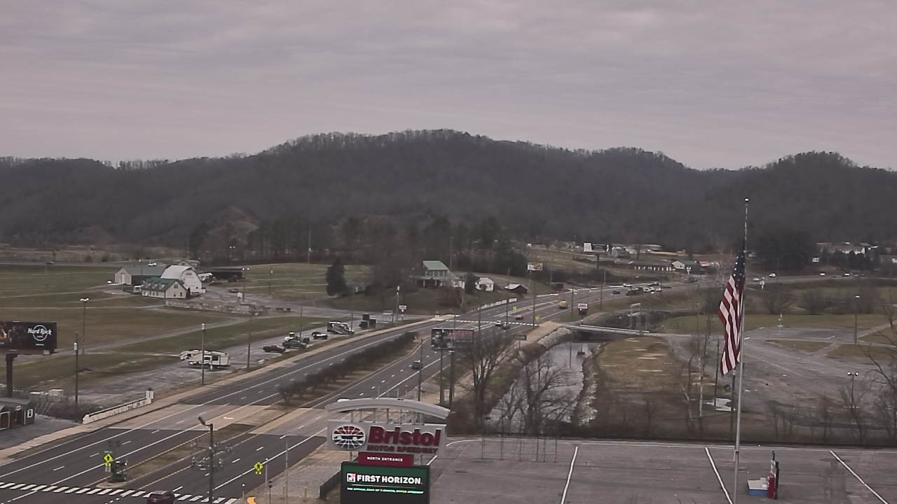 Thumbnail for current weather camera view from Bristol Motor Speedway in Bristol, Tennessee