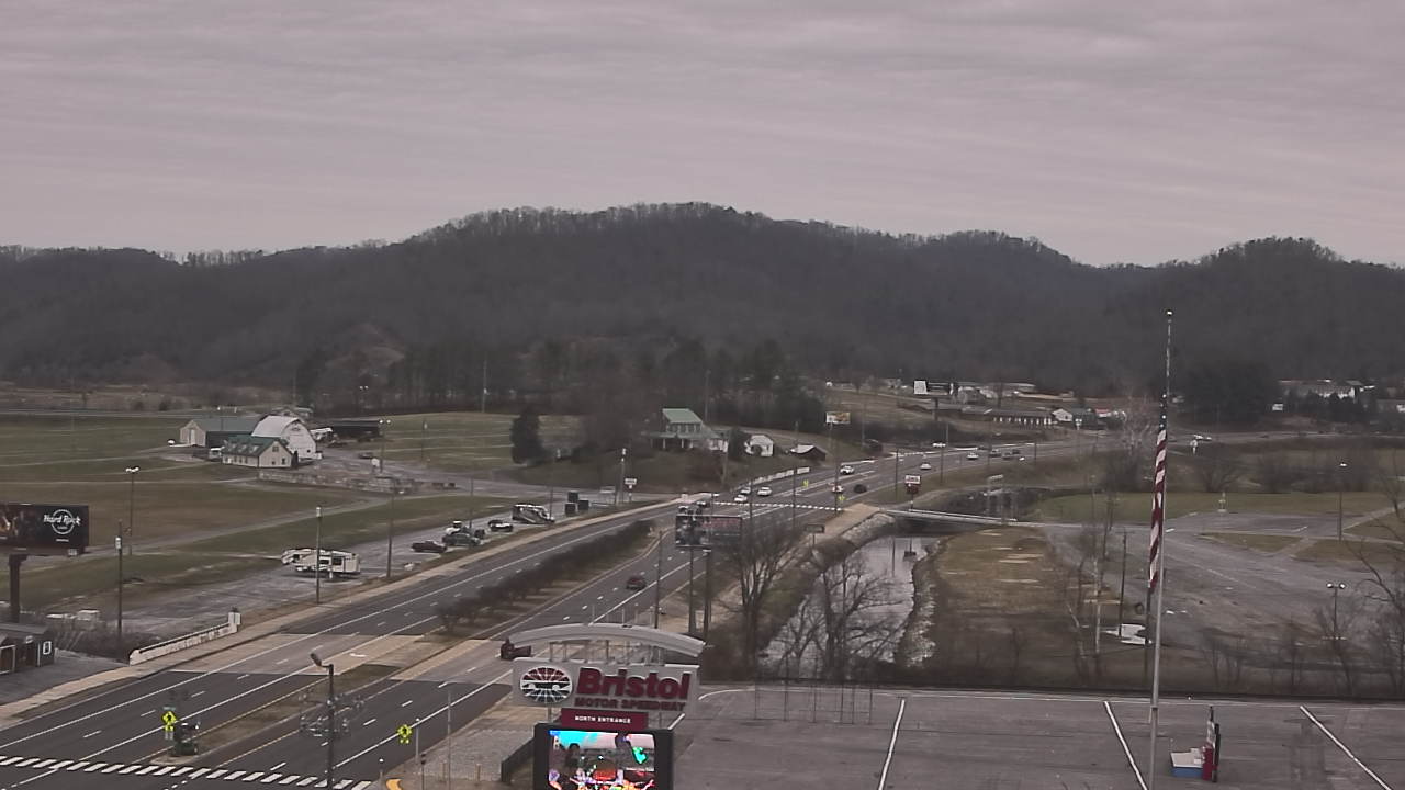 Thumbnail for current weather camera view from Bristol Motor Speedway in Bristol, Tennessee