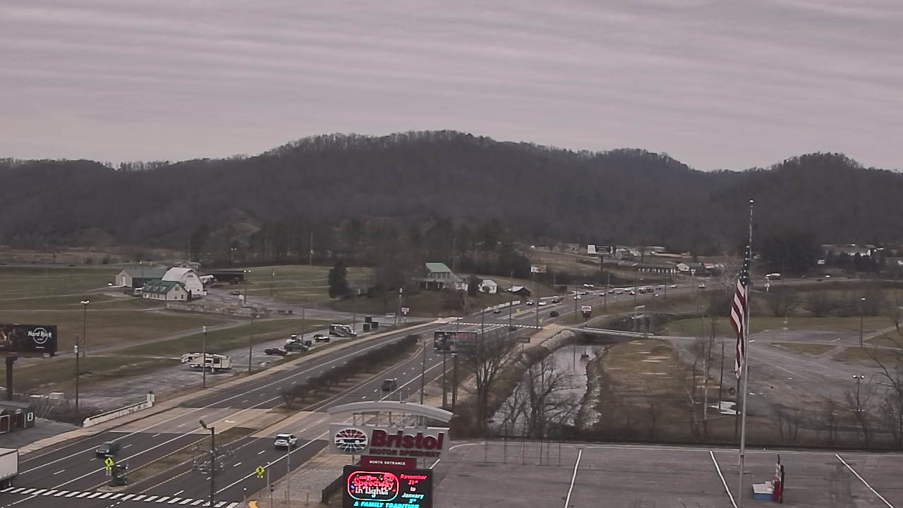 Thumbnail for current weather camera view from Bristol Motor Speedway in Bristol, Tennessee
