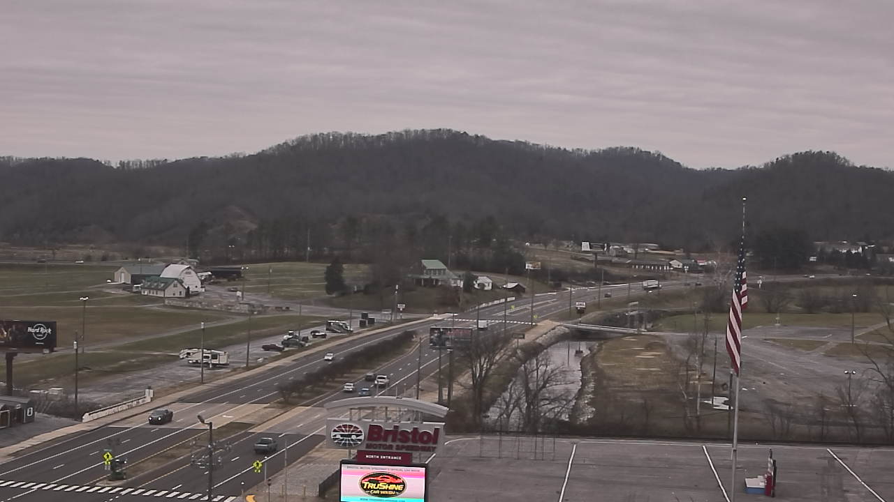 Thumbnail for current weather camera view from Bristol Motor Speedway in Bristol, Tennessee