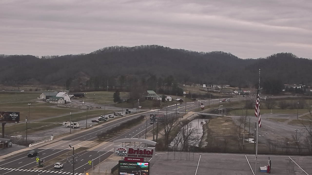 Thumbnail for current weather camera view from Bristol Motor Speedway in Bristol, Tennessee