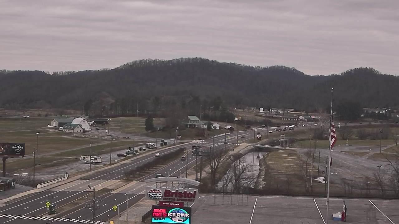 Thumbnail for current weather camera view from Bristol Motor Speedway in Bristol, Tennessee