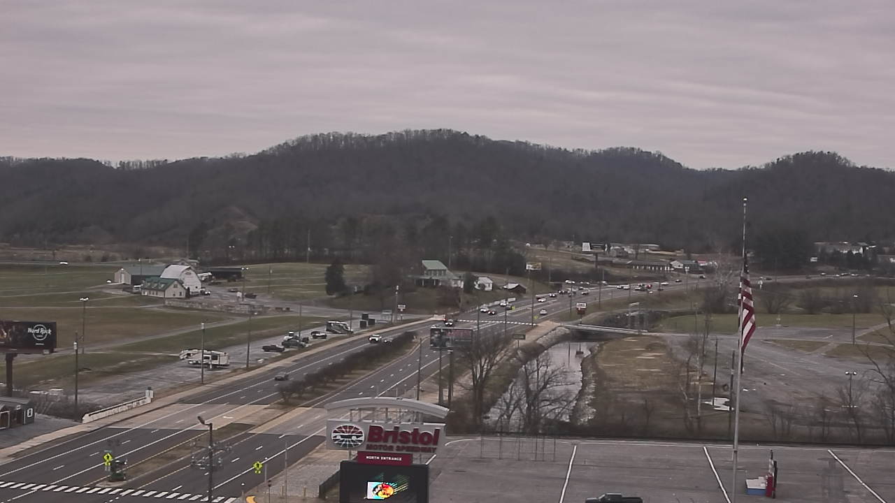 Thumbnail for current weather camera view from Bristol Motor Speedway in Bristol, Tennessee