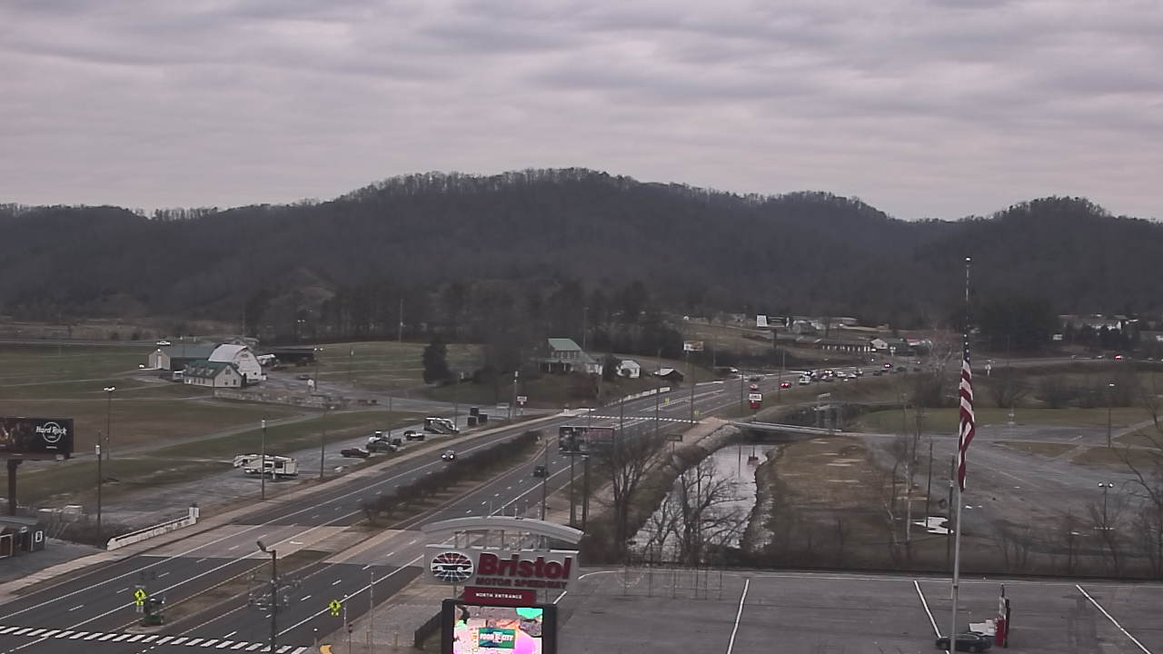 Thumbnail for current weather camera view from Bristol Motor Speedway in Bristol, Tennessee