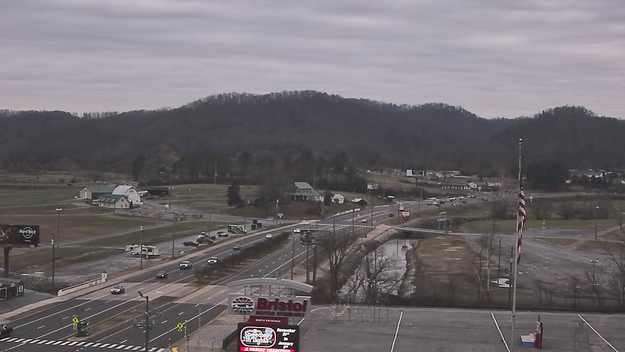 Thumbnail for current weather camera view from Bristol Motor Speedway in Bristol, Tennessee