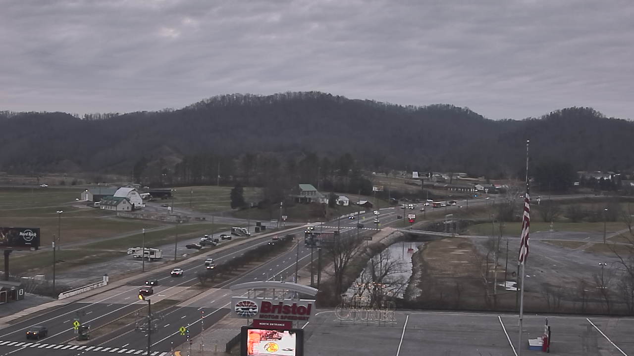 Thumbnail for current weather camera view from Bristol Motor Speedway in Bristol, Tennessee