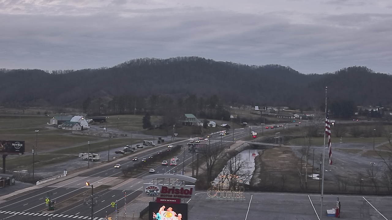 Thumbnail for current weather camera view from Bristol Motor Speedway in Bristol, Tennessee