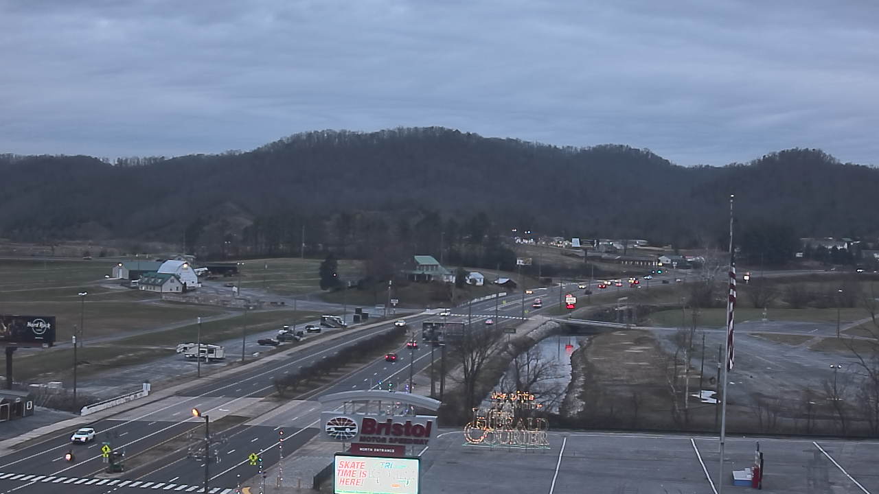 Thumbnail for current weather camera view from Bristol Motor Speedway in Bristol, Tennessee