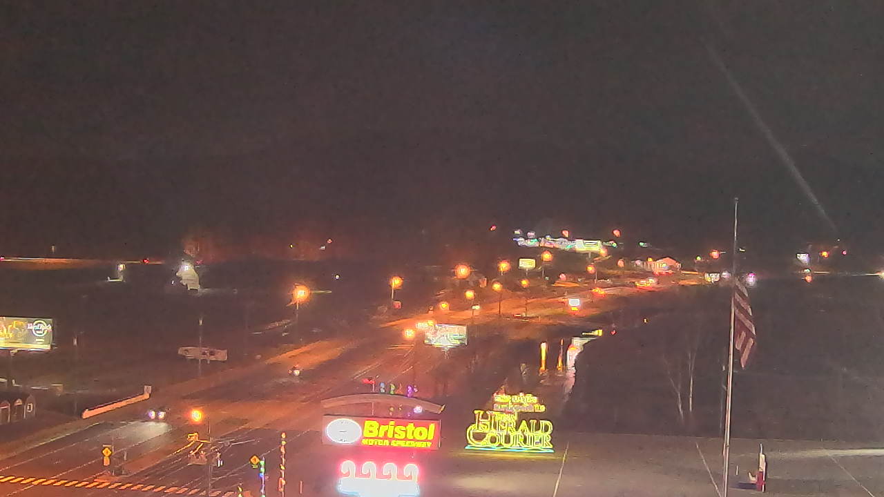 Thumbnail for current weather camera view from Bristol Motor Speedway in Bristol, Tennessee