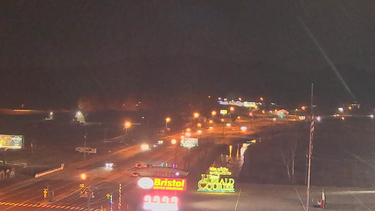 Thumbnail for current weather camera view from Bristol Motor Speedway in Bristol, Tennessee