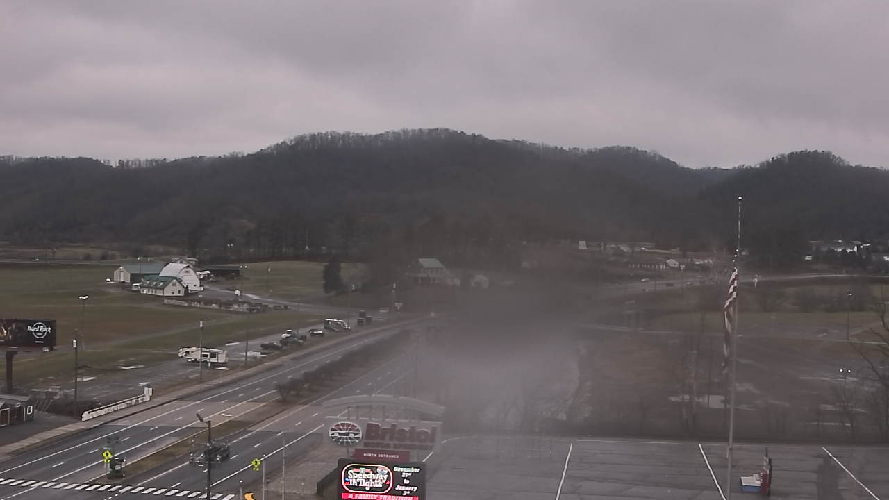 Thumbnail for current weather camera view from Bristol Motor Speedway in Bristol, Tennessee