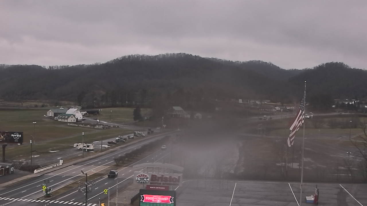 Thumbnail for current weather camera view from Bristol Motor Speedway in Bristol, Tennessee