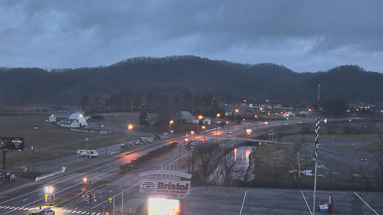 Thumbnail for current weather camera view from Bristol Motor Speedway in Bristol, Tennessee