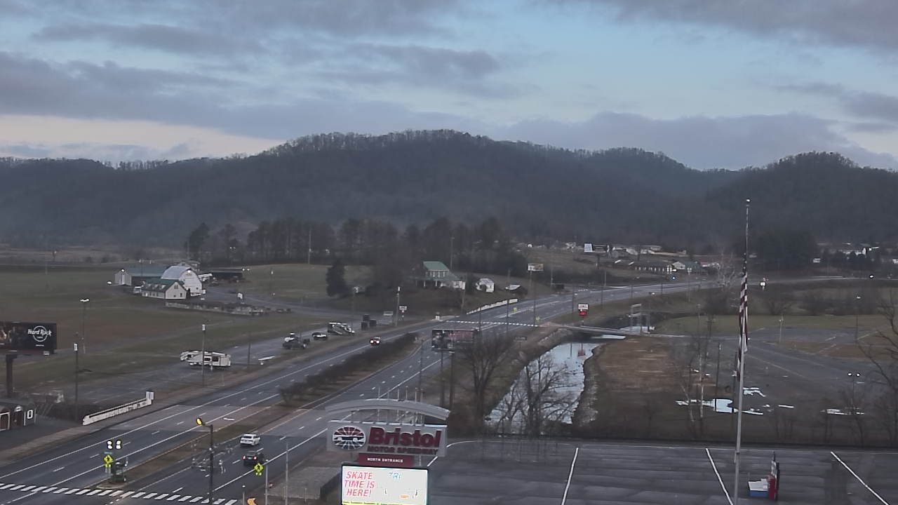 Thumbnail for current weather camera view from Bristol Motor Speedway in Bristol, Tennessee
