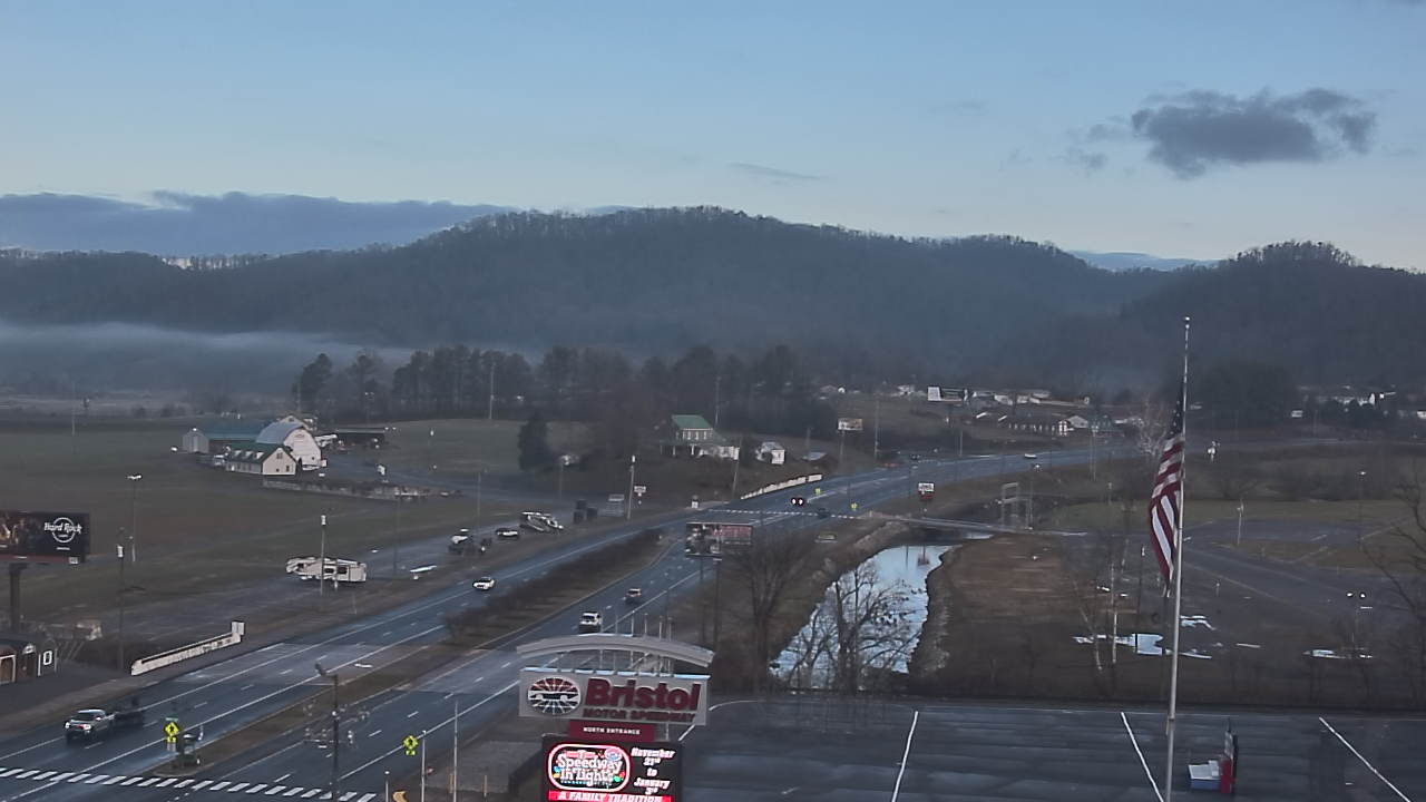 Thumbnail for current weather camera view from Bristol Motor Speedway in Bristol, Tennessee