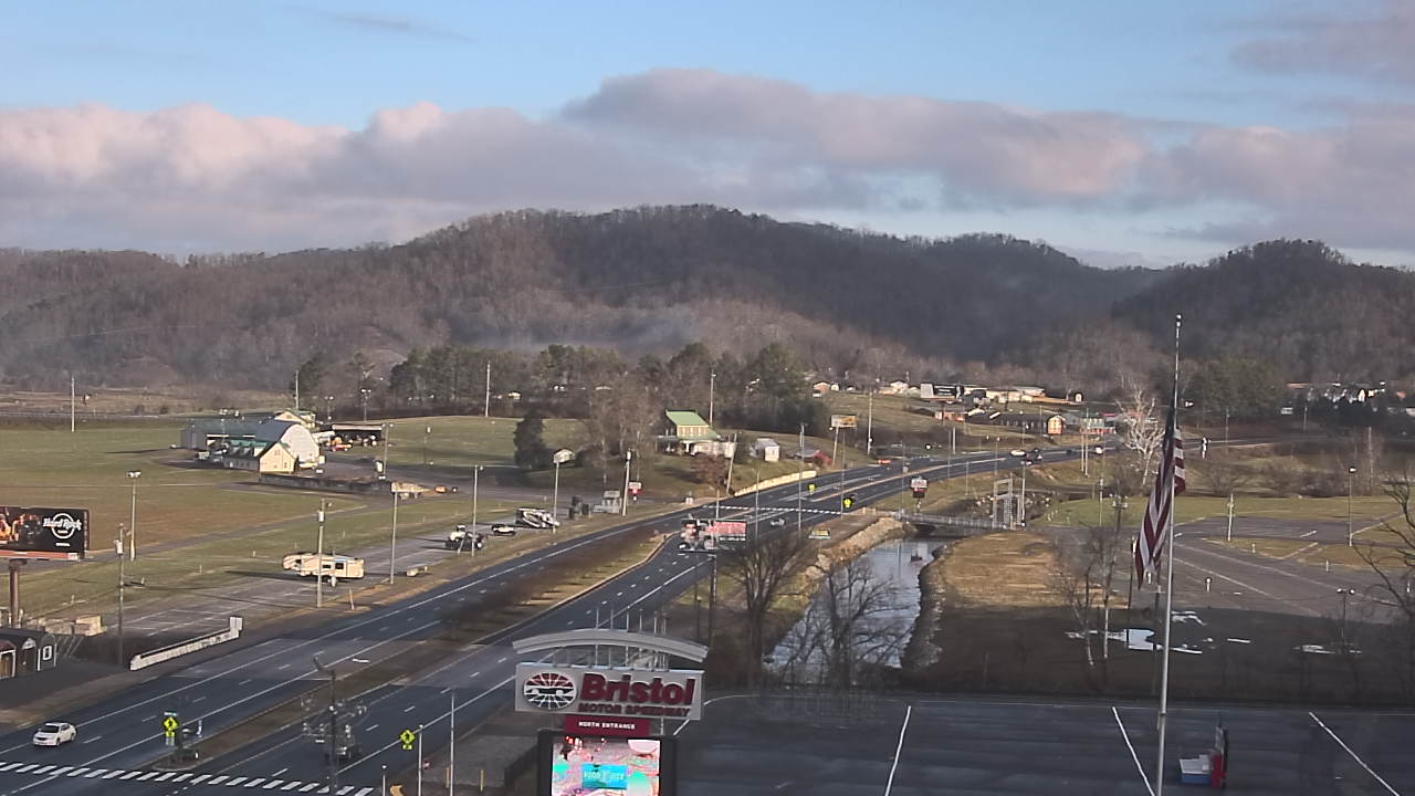 Thumbnail for current weather camera view from Bristol Motor Speedway in Bristol, Tennessee