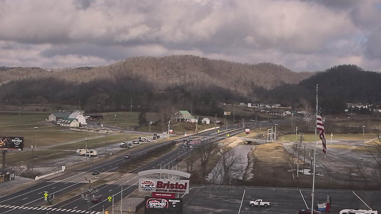 Thumbnail for current weather camera view from Bristol Motor Speedway in Bristol, Tennessee