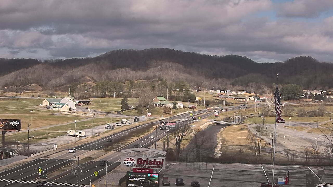 Thumbnail for current weather camera view from Bristol Motor Speedway in Bristol, Tennessee