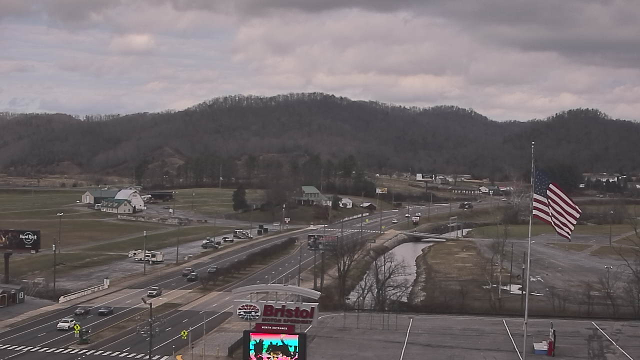 Thumbnail for current weather camera view from Bristol Motor Speedway in Bristol, Tennessee