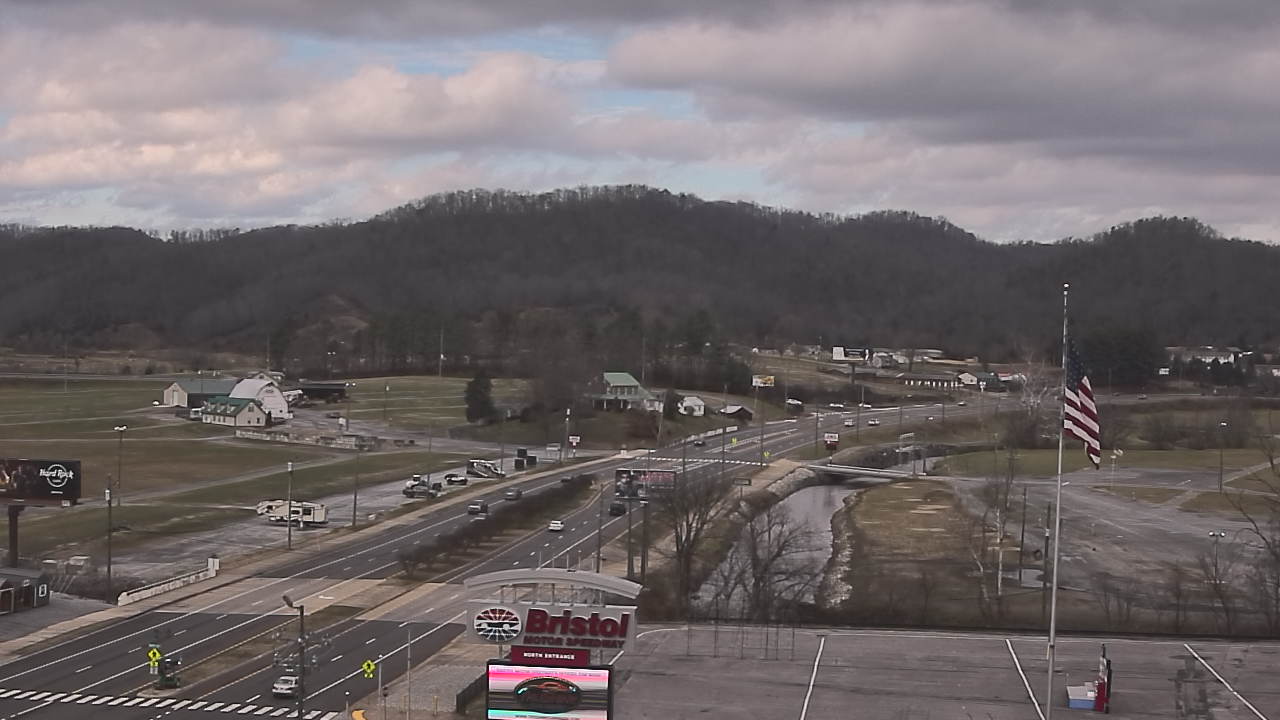 Thumbnail for current weather camera view from Bristol Motor Speedway in Bristol, Tennessee