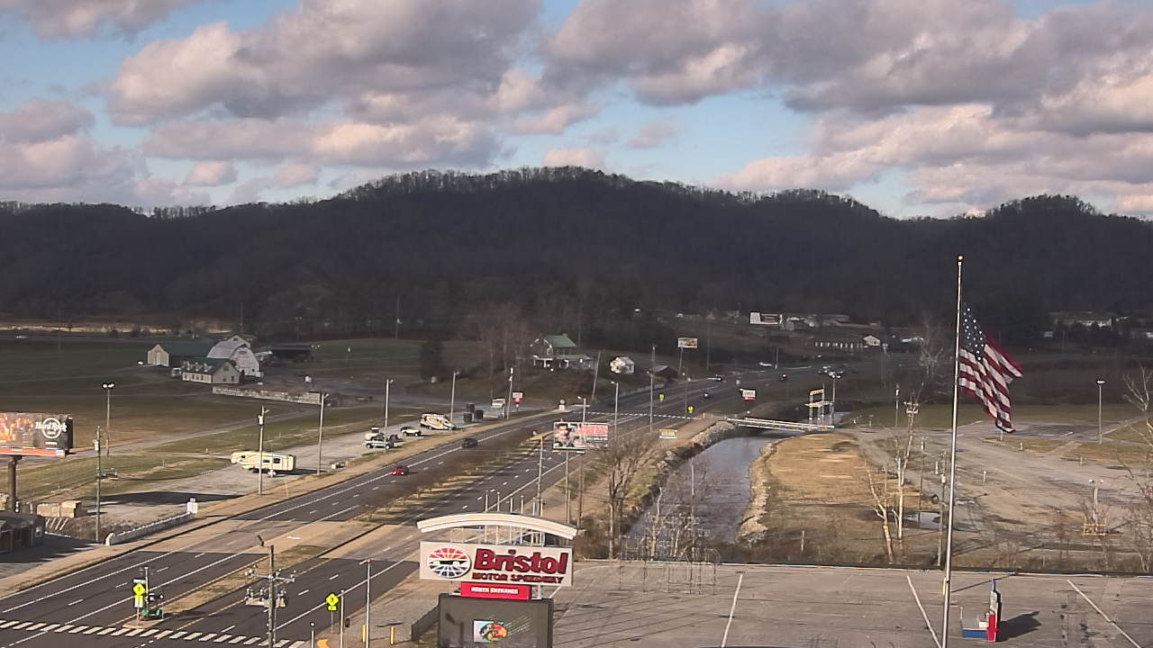 Thumbnail for current weather camera view from Bristol Motor Speedway in Bristol, Tennessee