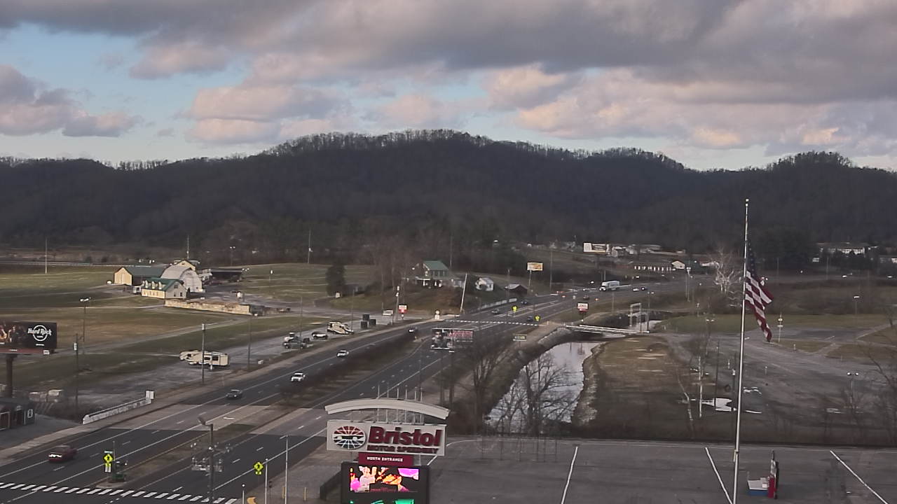 Thumbnail for current weather camera view from Bristol Motor Speedway in Bristol, Tennessee