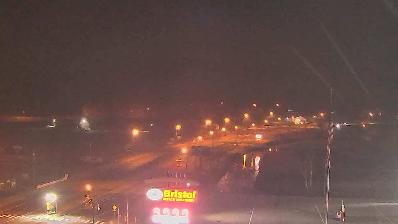 Thumbnail for current weather camera view from Bristol Motor Speedway in Bristol, Tennessee