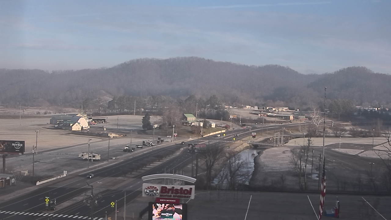Thumbnail for current weather camera view from Bristol Motor Speedway in Bristol, Tennessee