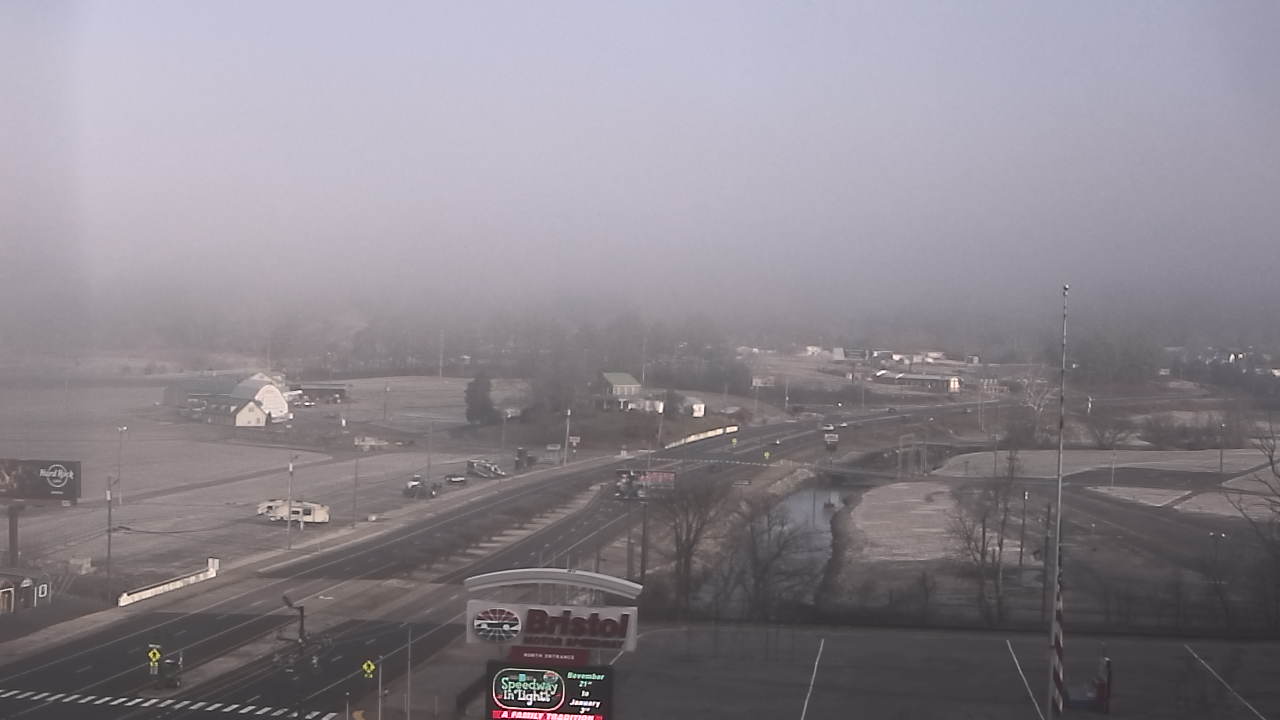 Thumbnail for current weather camera view from Bristol Motor Speedway in Bristol, Tennessee