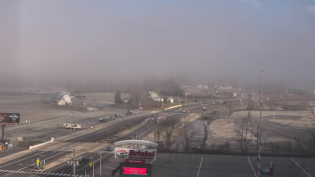 Thumbnail for current weather camera view from Bristol Motor Speedway in Bristol, Tennessee
