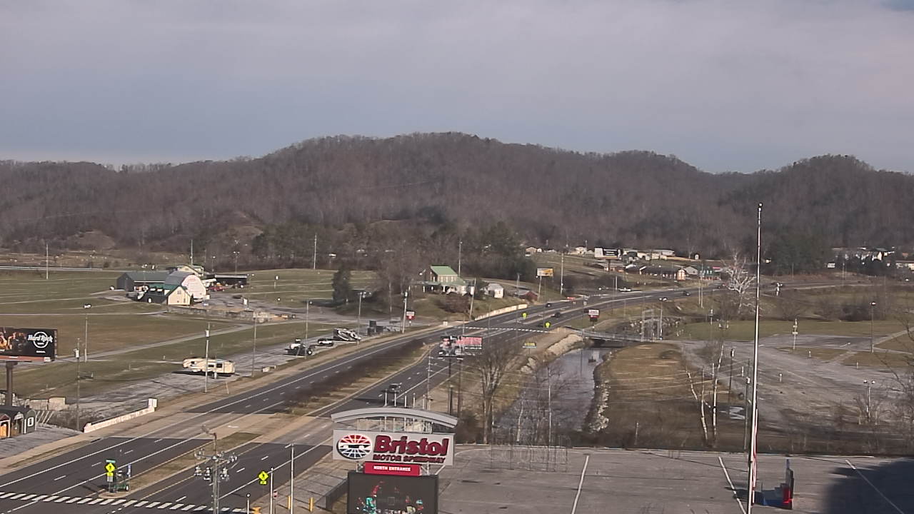 Thumbnail for current weather camera view from Bristol Motor Speedway in Bristol, Tennessee
