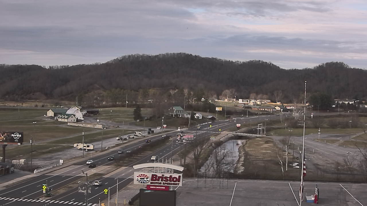 Thumbnail for current weather camera view from Bristol Motor Speedway in Bristol, Tennessee