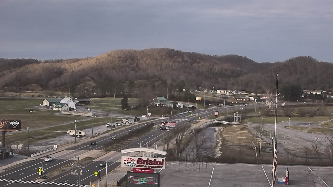 Thumbnail for current weather camera view from Bristol Motor Speedway in Bristol, Tennessee