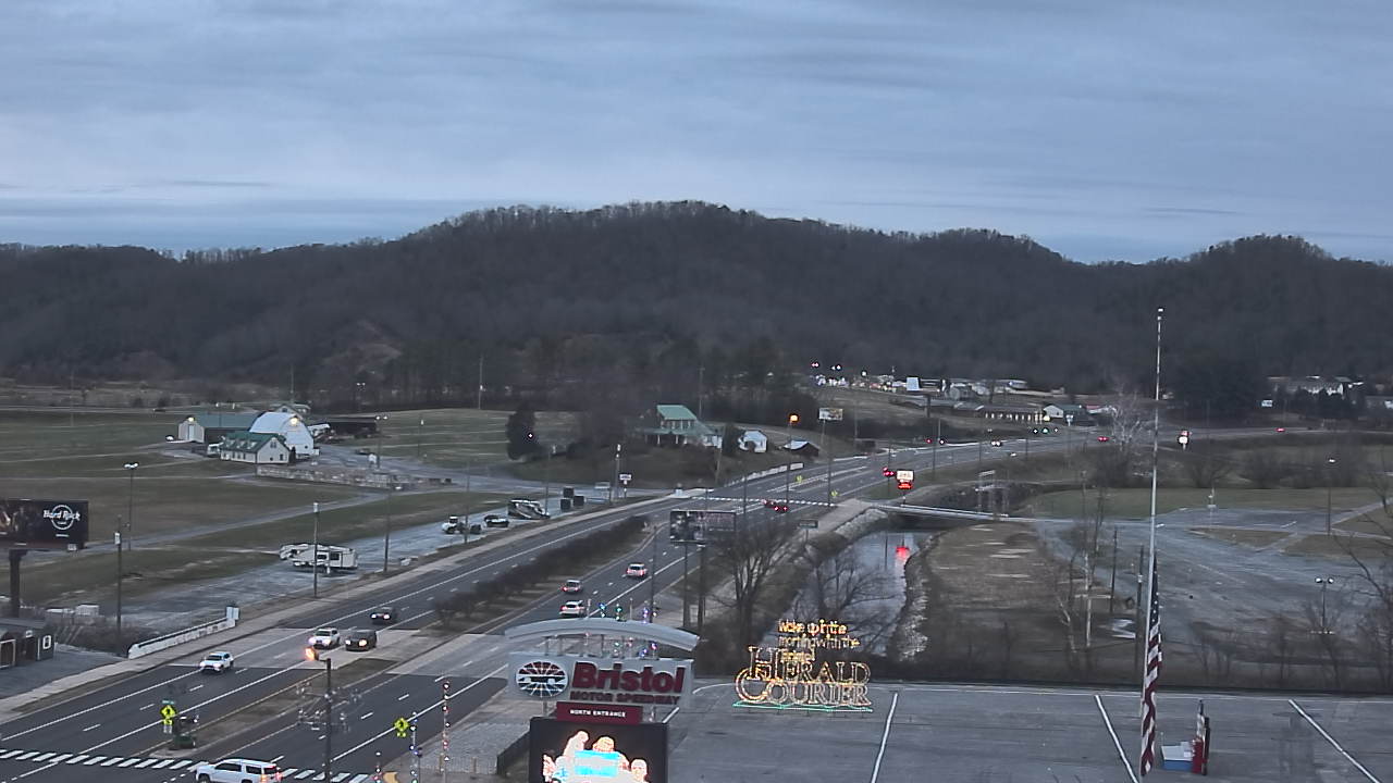 Thumbnail for current weather camera view from Bristol Motor Speedway in Bristol, Tennessee