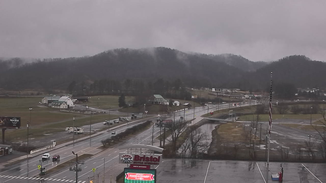 Thumbnail for current weather camera view from Bristol Motor Speedway in Bristol, Tennessee