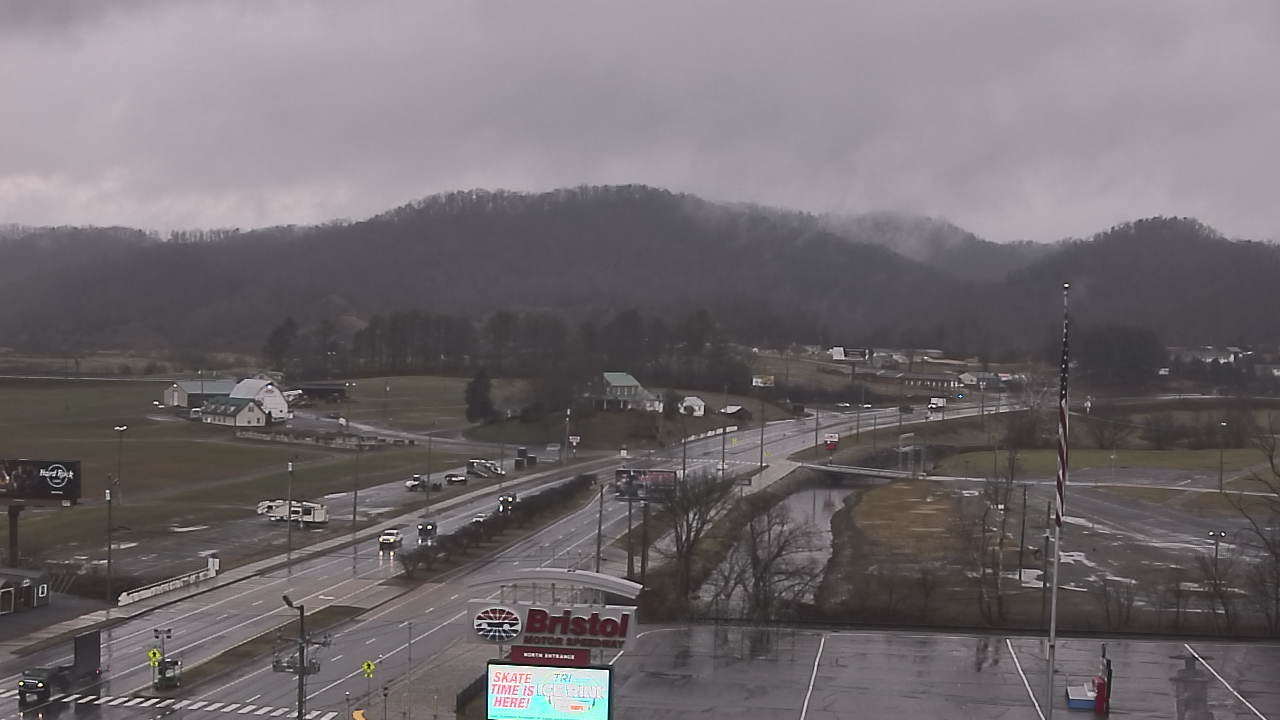 Thumbnail for current weather camera view from Bristol Motor Speedway in Bristol, Tennessee