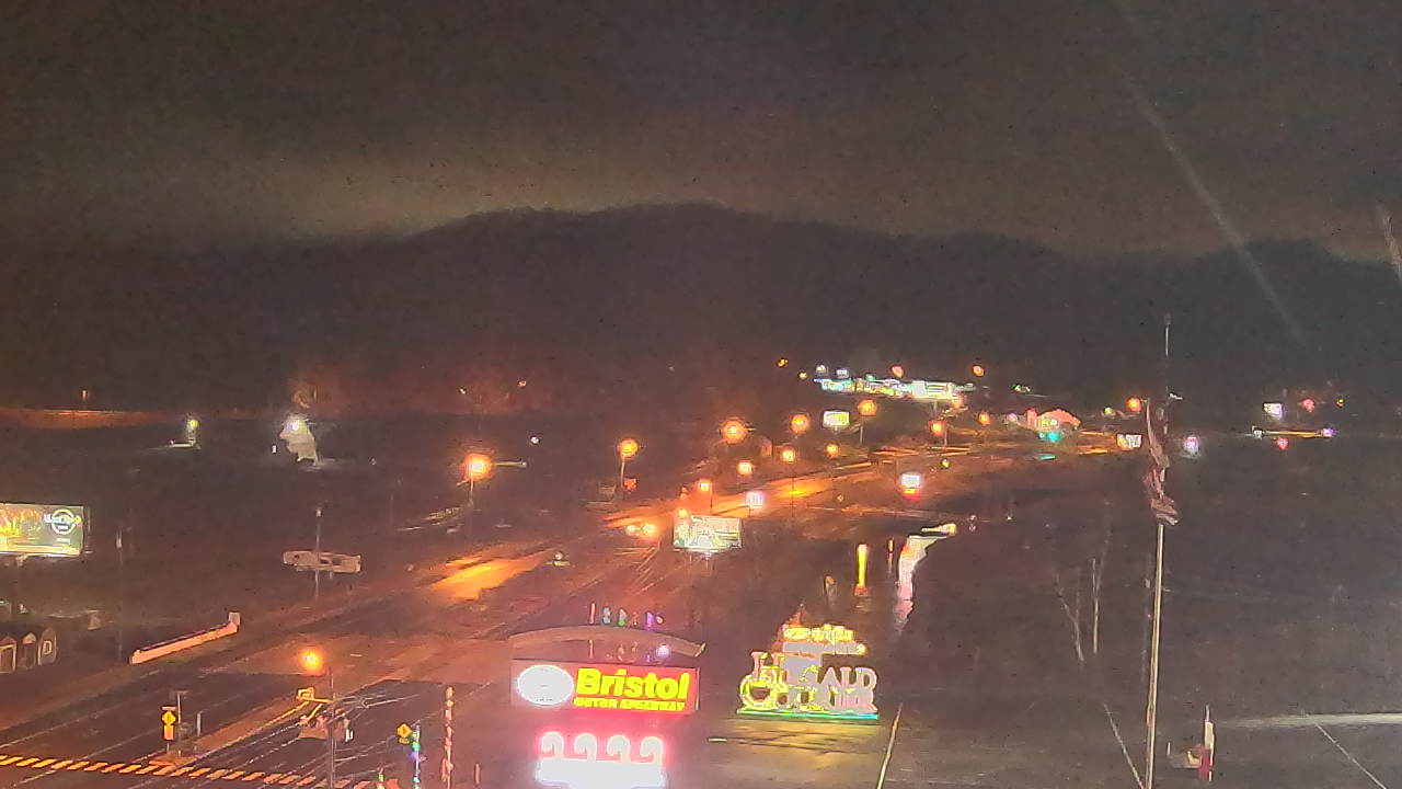 Thumbnail for current weather camera view from Bristol Motor Speedway in Bristol, Tennessee