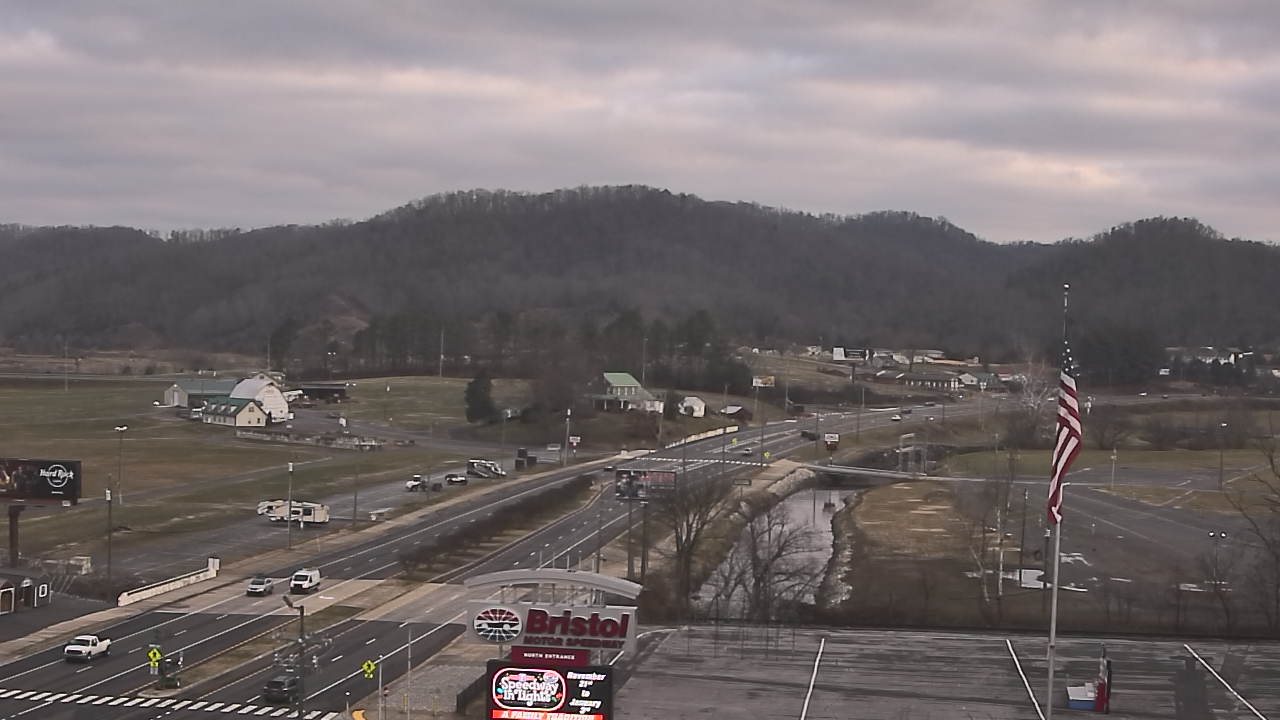 Thumbnail for current weather camera view from Bristol Motor Speedway in Bristol, Tennessee