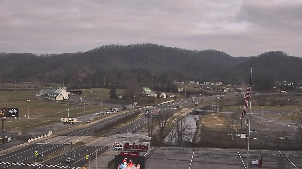 Thumbnail for current weather camera view from Bristol Motor Speedway in Bristol, Tennessee